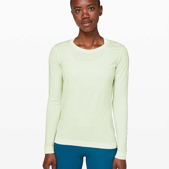 Lululemon Swiftly Tech Long Sleeve (Breeze) *StainedRelaxed Fit - Picture 1 of 10
